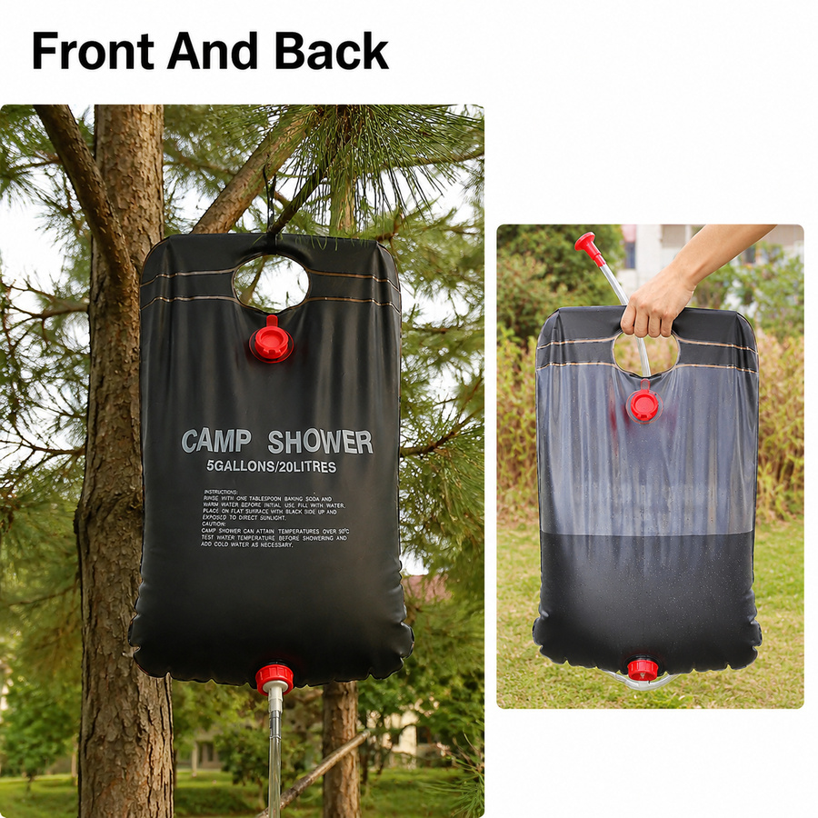20L Solar Shower Water Bag for - Hydration Pack Outdoor 评论和价格