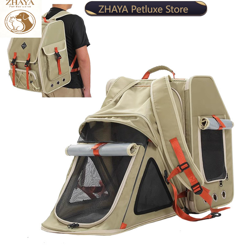 ZHAYA Pet Carrier Backpack Lar - Foldable Backpack Small 评论和价格