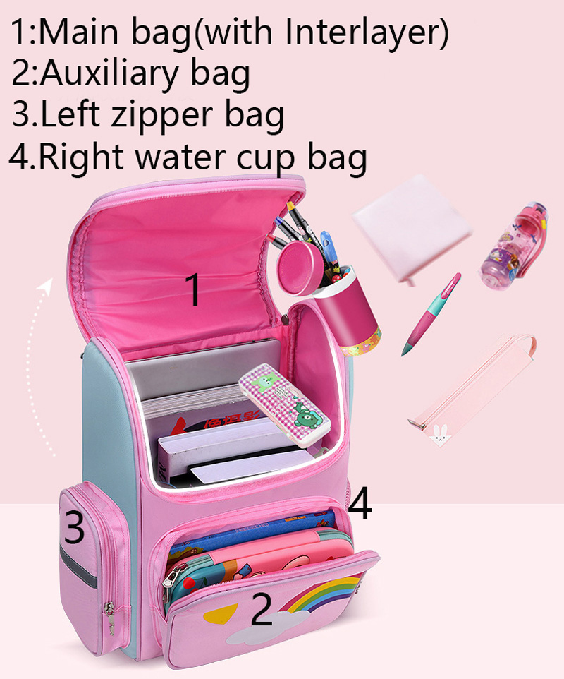 Kid Backpack for Girl Unicorn  - School Backpack Teen 评论和价格