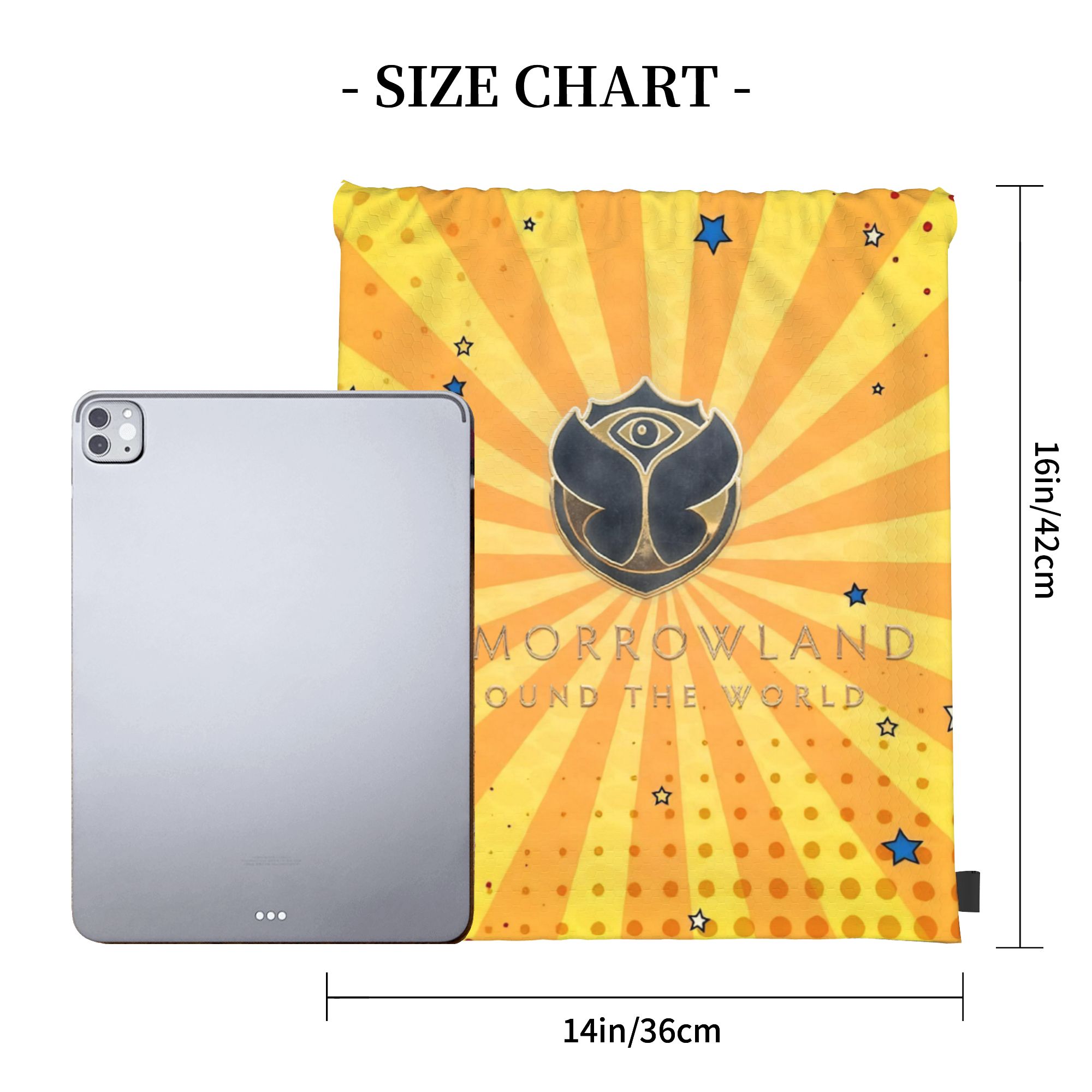 Tomorrowlands Festival Music D - Drawstring Gym Bag 评论和价格