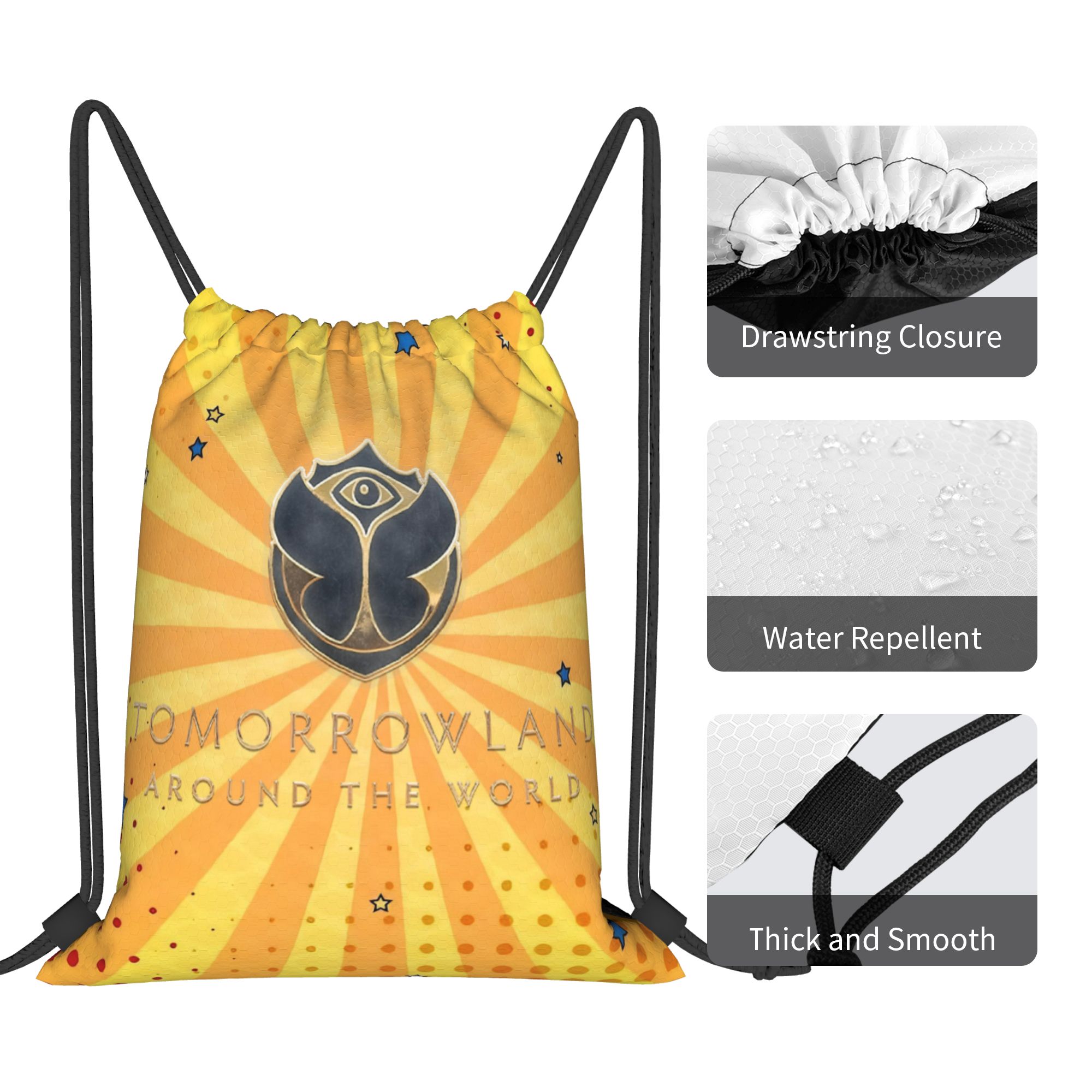 Tomorrowlands Festival Music D - Drawstring Gym Bag 评论和价格