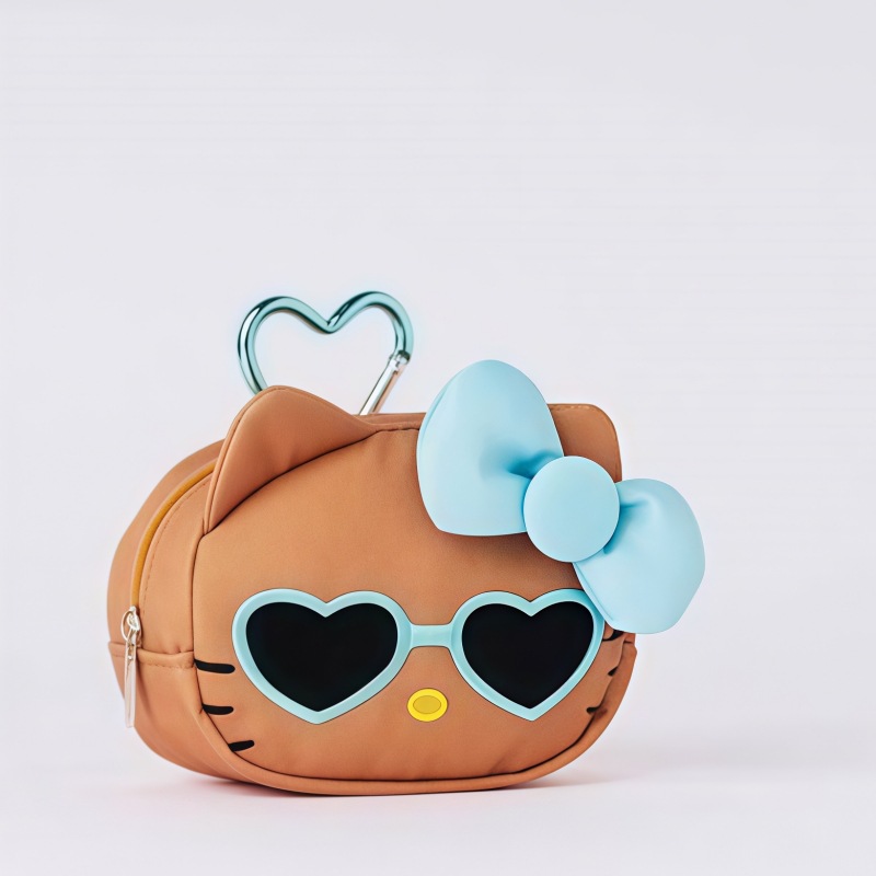 Cute Brown Hello Kitty Mini St - Mini Backpack Purse 评论和价格