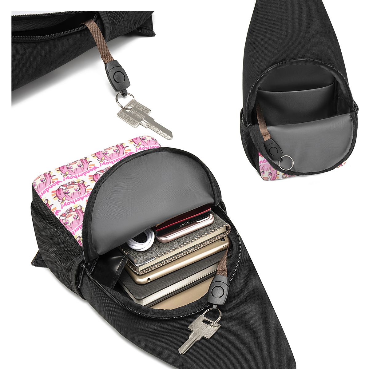 Emu Otori Wonderhoy Stamp Ches - Sling Backpack Shoulder 评论和价格